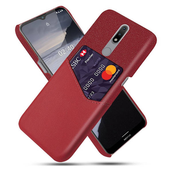 Bofink Nokia 2.4 kort cover - rød Red