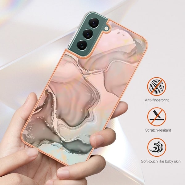 Marble Samsung Galaxy S23 Plus Suojakotelo - Sininen Blue