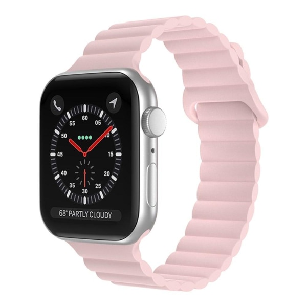 Apple Watch Series 8 (45 mm) / Watch Ultra silikoneurrem - Lyserød Pink