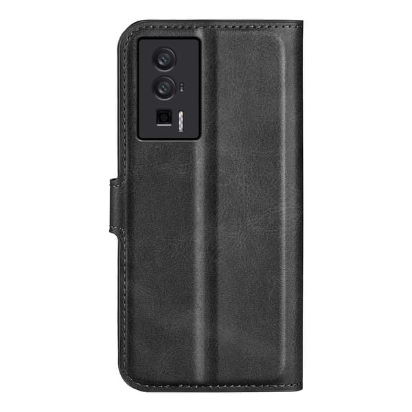 Lompakko Nahkakotelo For Xiaomi Redmi K60 / K60 Pro - Musta Black