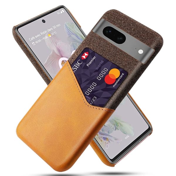 Bofink Google Pixel 7a Kredittkort Deksel - Brun Brown