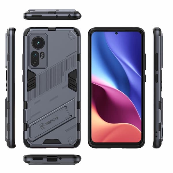 Stöttåligt Xiaomi 12 / Xiaomi 12X hybridskal - Blå Blå