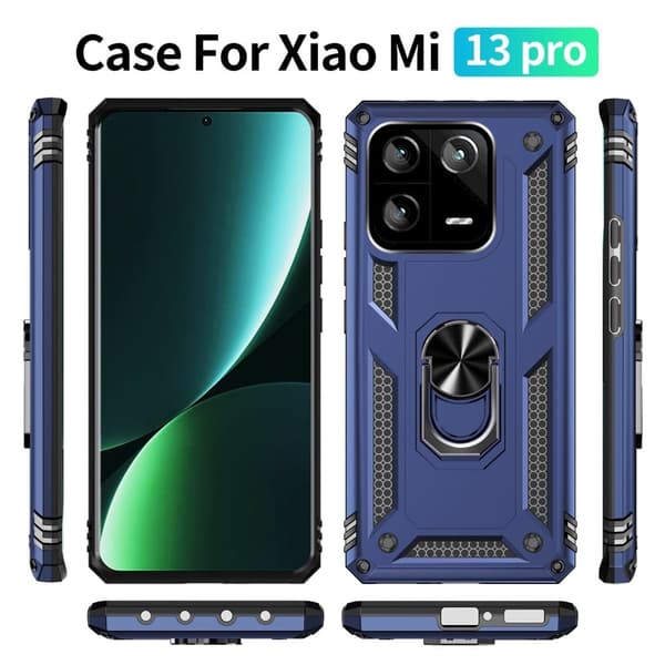 Bofink Combat Xiaomi 13 Pro Fodral - Blå Blå