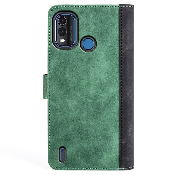 Tofarget lærdeksel for Nokia G11 Plus - Grønn Green