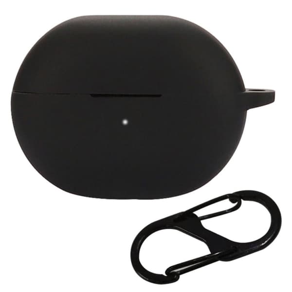 Haylou GT1 2022 TWS silikoneetui med spænde - Sort Black