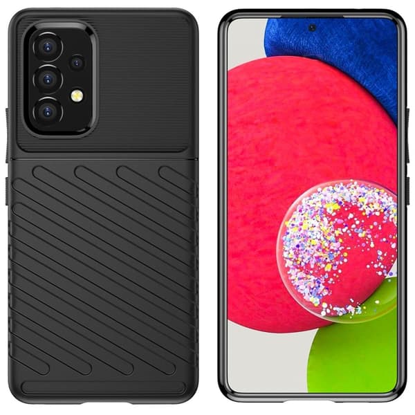 Thunder Samsung Galaxy A53 5G skal - Svart Svart
