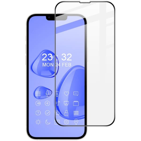 IMAK Pro+ skjermbeskytter i herdet glass for iPhone 14 Transparent