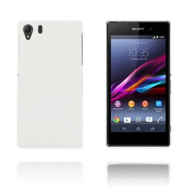 Hard Shell (Hvit) Sony Xperia Z1 Case White
