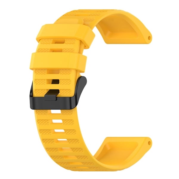 Garmin Forerunner 955 / 945 / 935 / Descent G1 klockarmband i silikon - Gul Gul
