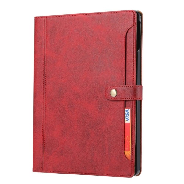iPad Air (2022) / Air (2020) leather flip case - Red Red