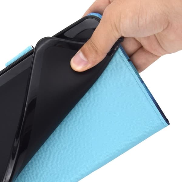 Lenovo Tab M10 viileä kuvio nahkainen läppäkotelo - Perhonen Multicolor