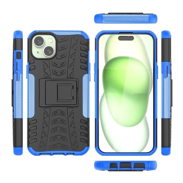 Offroad Suojakotelo iPhone 15 Plus - Sininen Blue