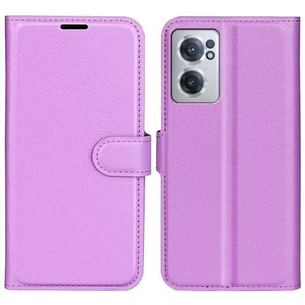 Classic OnePlus Nord CE 2 5G flip etui - Lilla Purple
