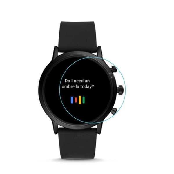 Fossil Gen 5 härdat glas skärmskydd Transparent