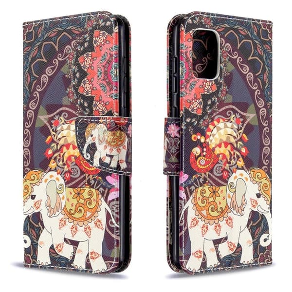 Wonderland Samsung Galaxy A31 flip-etui - Malanda Og Elefant Multicolor