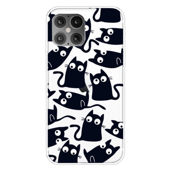 Deco iPhone 12 Mini case - Black Cats Black