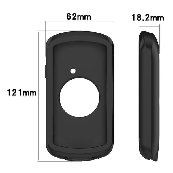 Garmin Edge 1040 silikonisuojus - Viininpunainen Red