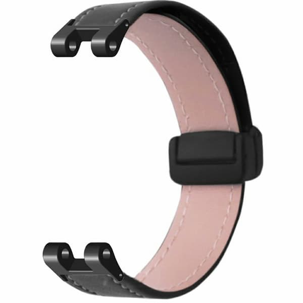 Garmin Lily urrem i vegansk læder med magnetisk spænde - Sort Black