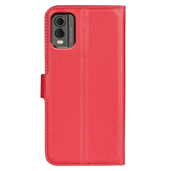 Classic Nokia C32 Flippetui - Rød Red