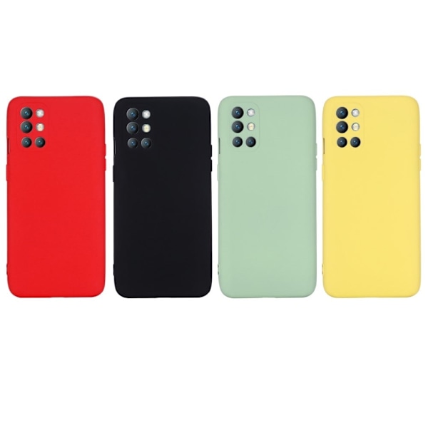 Matte Liquid OnePlus 9R silikone cover - Rød Red