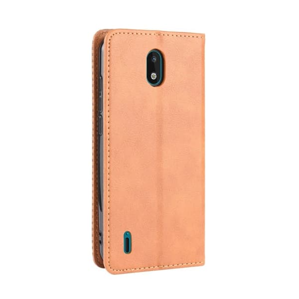 Bofink Vintage Nokia 1.3 læder etui - Brun Brown