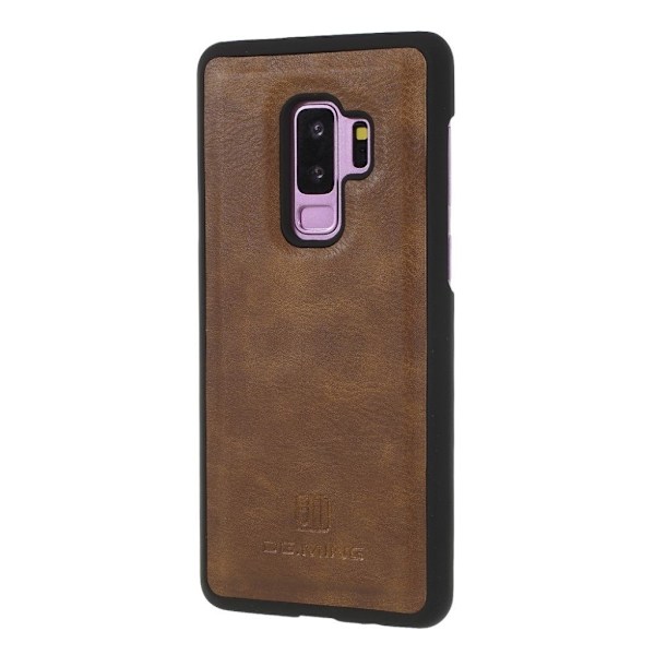 DG.Ming 2-i-1 Samsung Galaxy S9 Plus fodral - Brun Brun