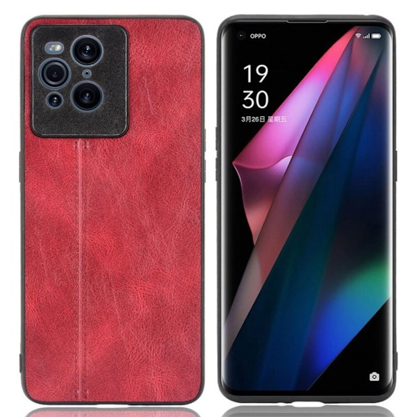 Thunder Oppo Find X3 / X3 Pro Suojakotelo - Punainen Red