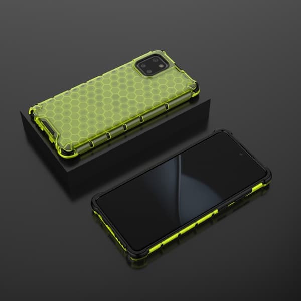 Bofink Honeycomb Samsung Galaxy Note 10 Lite deksel - Grønn Green