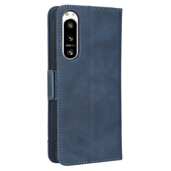 Moderni Nahkalaukku For Sony Xperia 5 Iv - Sininen Blue