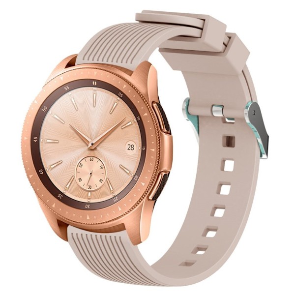 Garmin Vivomove / Luxe / Style / 3 / Venu silikoniraitainen ranneke - Khaki Brown
