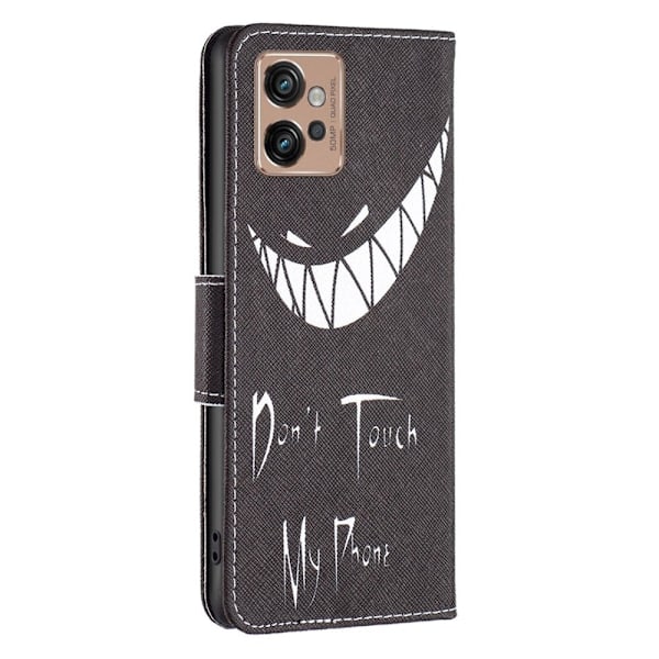 Wonderland Motorola Moto G32 Flip Etui - Don't Touch My Phone Black