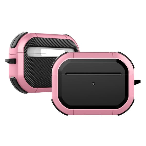 Airpods Pro gummibelagt etui - Lyserød Pink