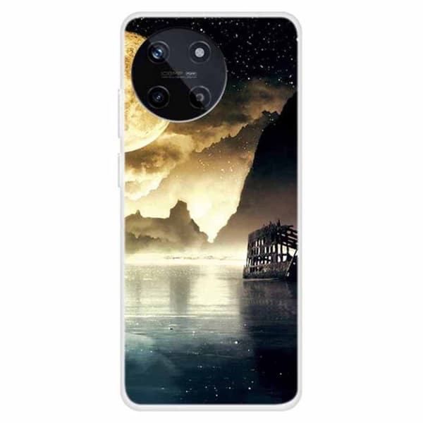 Imagine Realme 11 cover - Måneskin Ved Søen White