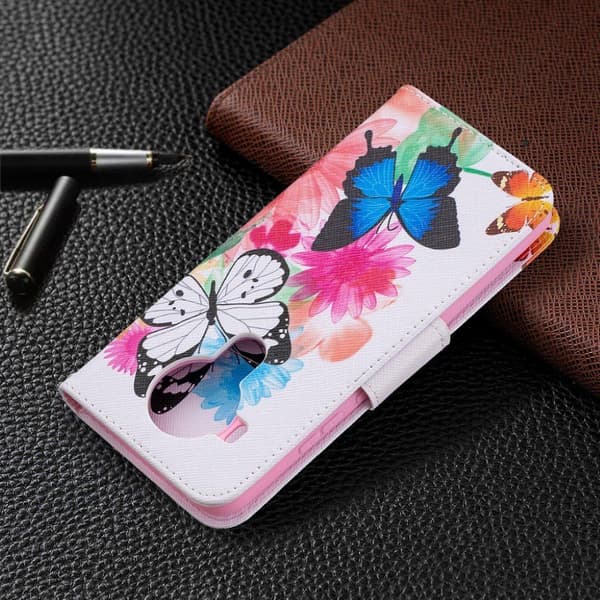 Wonderland Nokia 5.4 Flip etui - Sommerfugl Multicolor