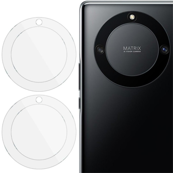 IMAK 2pcs ultra clear glass camera lens protector for Honor X40 Transparent