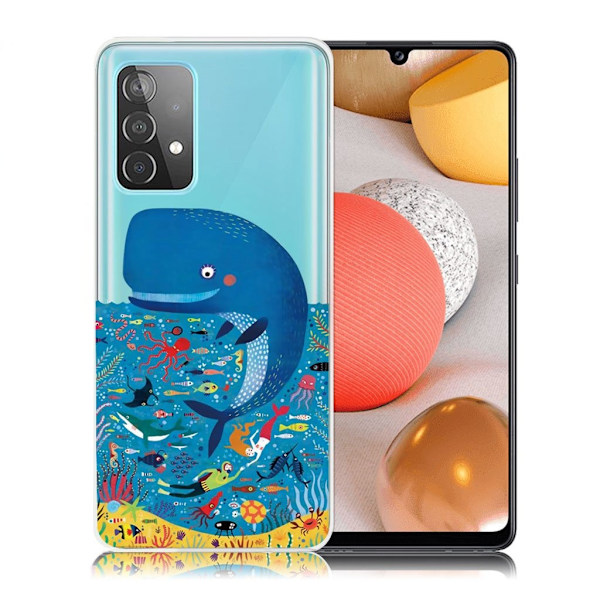 Deco Samsung Galaxy A52 5G skal - Blå Val Blå