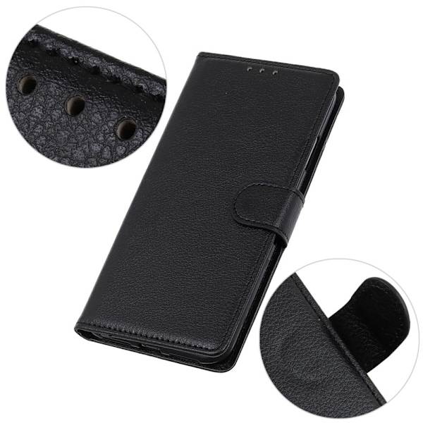 Klassisk Xiaomi 14T flip etui - Sort Black
