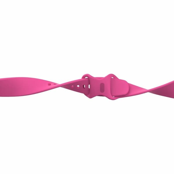 Fitbit Versa 3 / Sense silikonarmbånd - Rose Rød Størrelse: S Pink