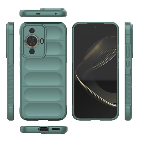 Blødt grebsformet cover til Huawei Nova 11 - Grøn Green