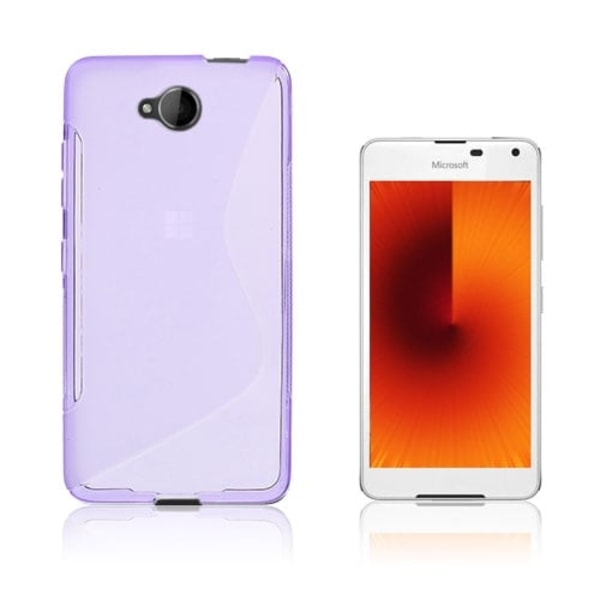 Lagerlöf TPU cover til Microsoft Lumia 650 - Lilla Purple