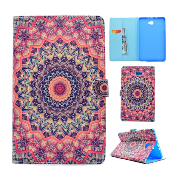 Samsung Galaxy Tab A 10.1 (2016) etui i læder - Flerfarvet Multicolor