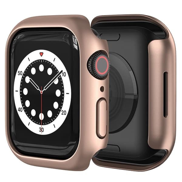Apple Watch 44mm enkelt ihåligt lock - Roséguld Rosa