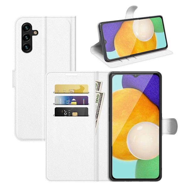 Classic Samsung Galaxy A13 5G Flippetui - Hvit White