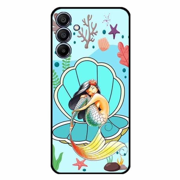 Imagine Samsung Galaxy M15 kotelot - Merenneito Simpukka Blue