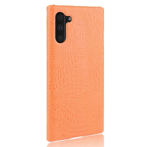Croco Samsung Galaxy Note 10 kuoret - Oranssi Orange