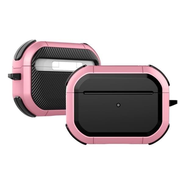 Airpods Pro kuminen kotelo - Pinkki Pink