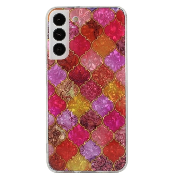Deco Samsung Galaxy S22 Plus cover - Orange Splejsning Orange