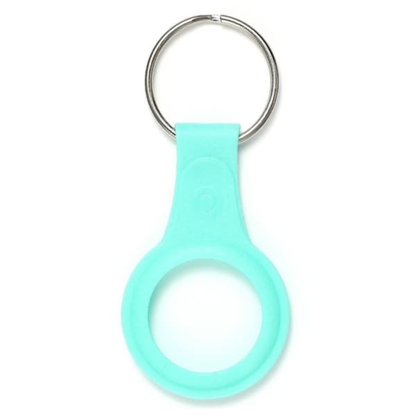 AirTags skinnlignende TPU-deksel - Babyblå Blue