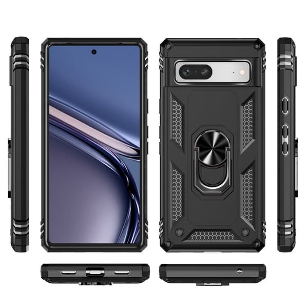 Bofink Combat Google Pixel 7a Etui - Svart Black