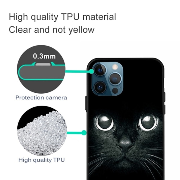 Imagine iPhone 14 Pro skal - Svart Svart